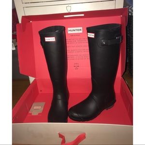 Hunter rain boots